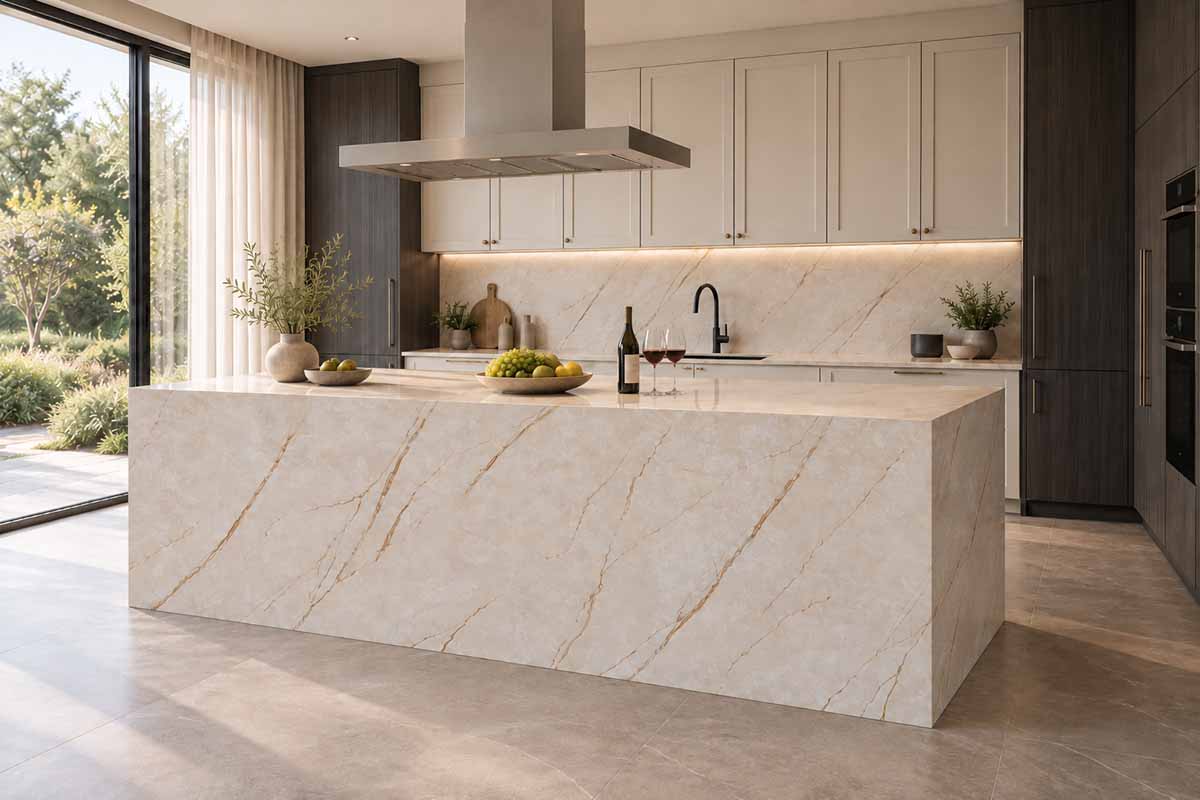 bàn đảo đá nung kết khổ lớn1